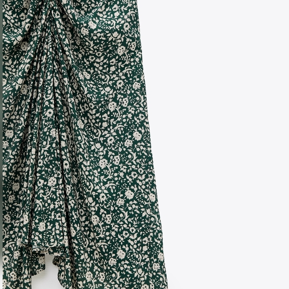 NWT Zara Midi Flpral Printed Dress - 6601-675 - Picture 11 of 15